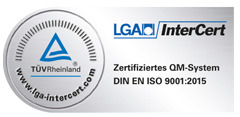 Zertifizierung LGA DIN EN ISO 9001